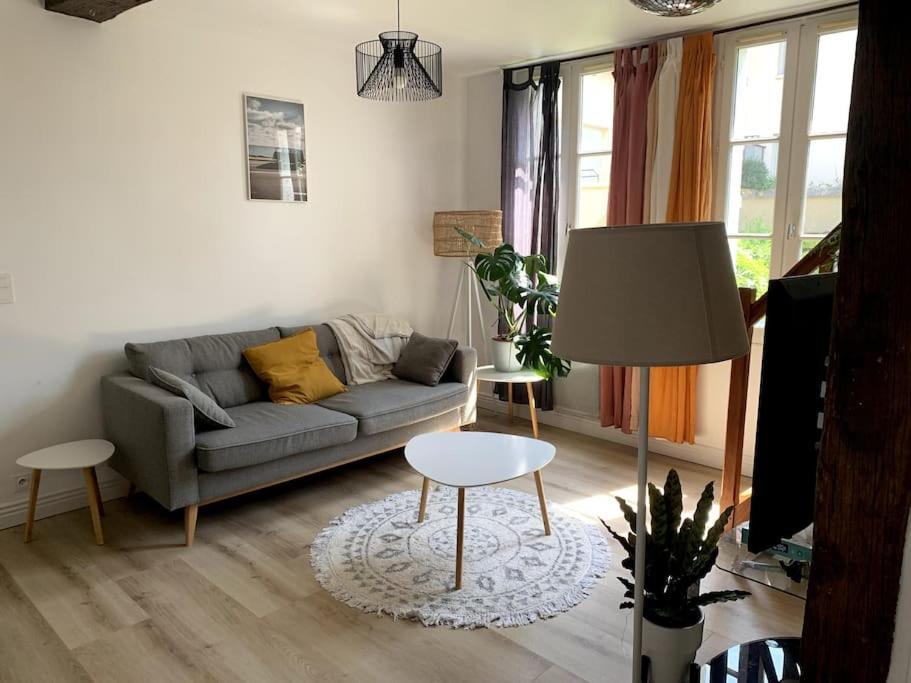 Superbe Duplex Centre-Ville Avec Parking Gratuit Auxerre Eksteriør bilde