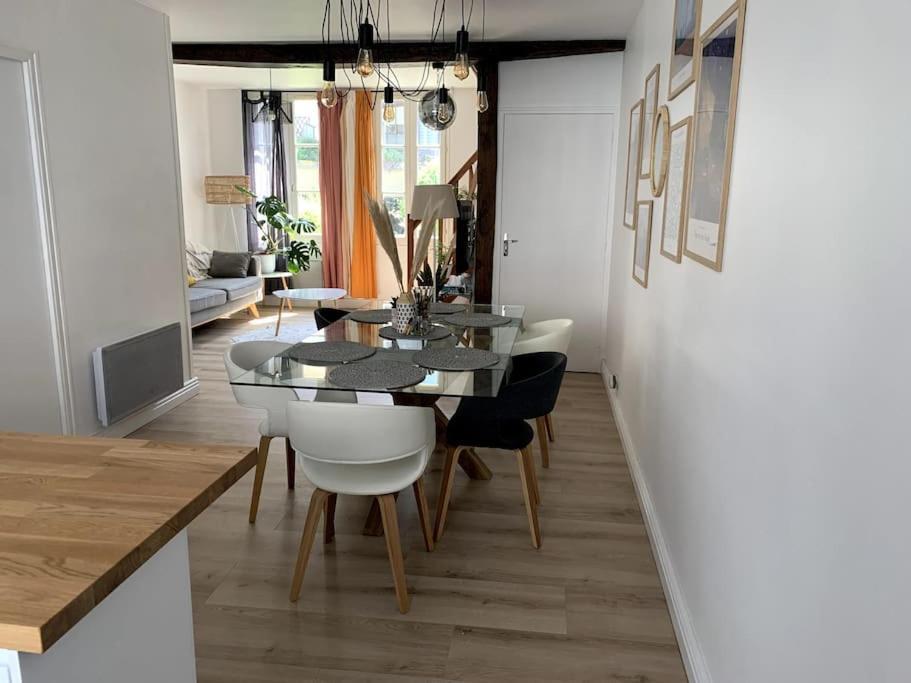 Superbe Duplex Centre-Ville Avec Parking Gratuit Auxerre Eksteriør bilde